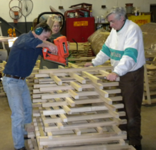 Fish crib construction